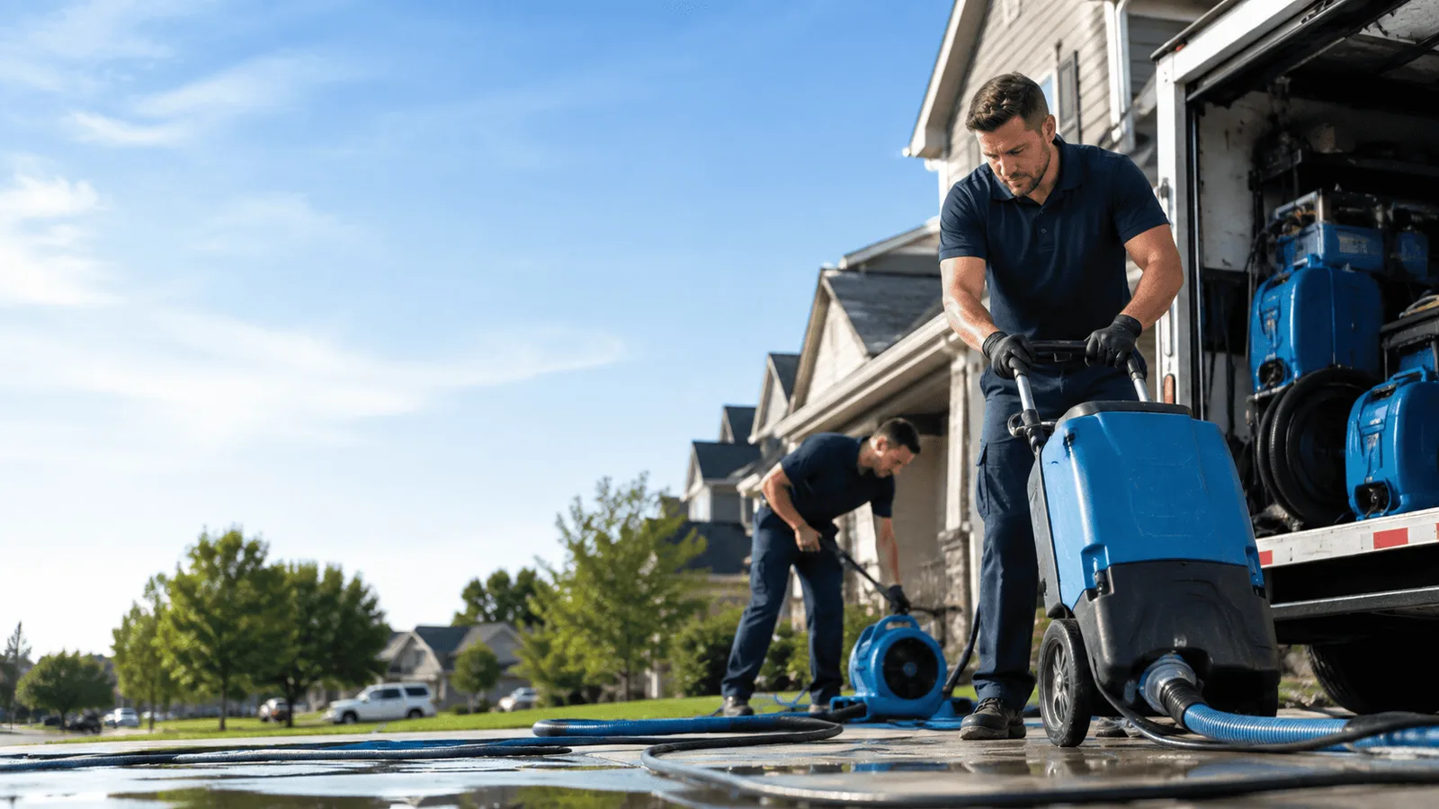 Odor Removal being performed in Connelly Springs, NC